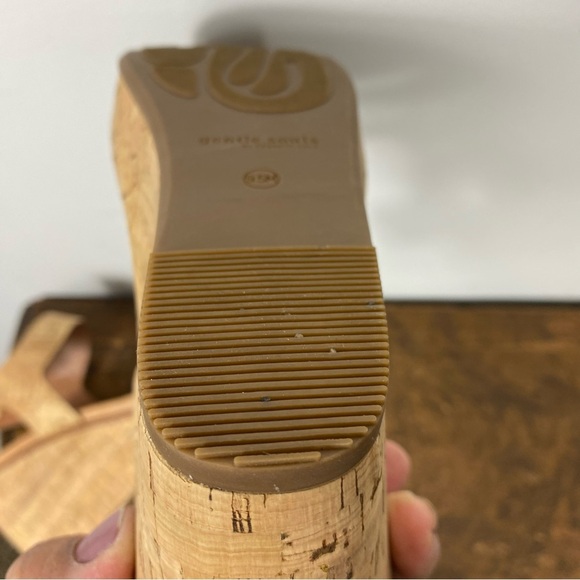 Gentle souls by Kenneth Cole Cork wedge heel - Picture 6 of 8